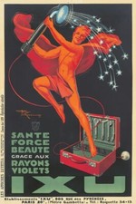 RAYONS VIOLETS IXU Rf168 - POSTER HQ 50x70cm d'une AFFICHE VINTAGE