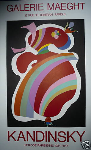 Kandinsky vassily affiche - kandinsky,