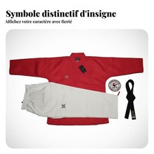 Ensemble Dobok Rouge et Betnc