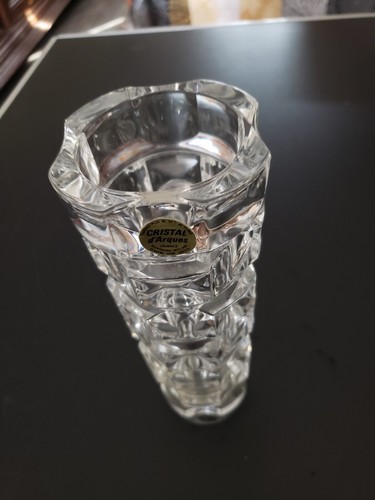 Beau vase en cristal d'Arques