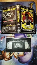 VHS Bruce Lee La fureur du Dragon Rene Chateau k7 video cassette