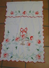 Cache torchon Panier de Fleurs