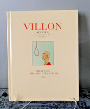 Livre VILLON Oeuvres