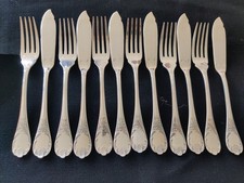 12 couverts à poisson