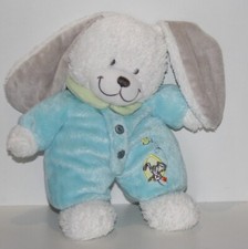 Doudou Lapin Tex - Bleu