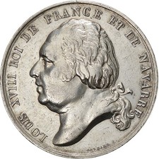 France, Jeton, Louis XVIII