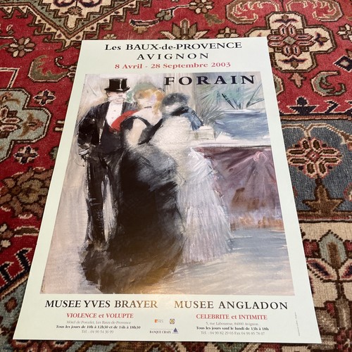 Jean louis forain - forain, affiche