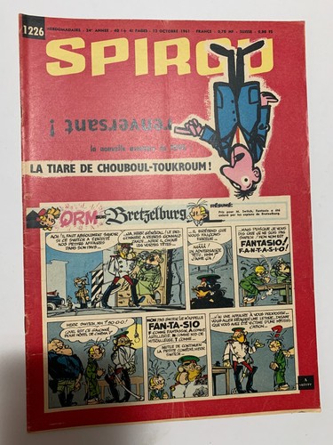 Spirou 1226 10 1961 - n°1226, 12/10/1961