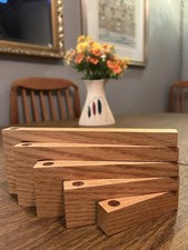 Vtg Wooden Swivel Candleholder