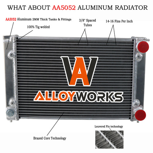 Rangées aluminium radiateur - 2,