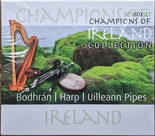 Champions of Ireland: Bodhran/Harp/Uilleann Pipes ( 3 CD )
