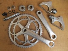 SHIMANO DURA ACE DYNA DRIVE PEDALIER PEDALES BOITIER VELO ANCIEN 170 39 52