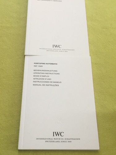 Iwc schaffhausen portofino - schaffhausen,