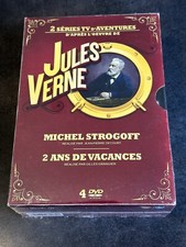 JULES VERNE COFFRET 4 DVD MICHEL STROGOFF + DEUX ANS DE VACANCES NEUF