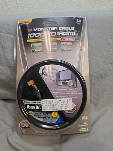 Monster cable m1000hd hdmi - cable,