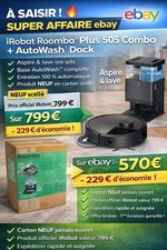 iRobot Roomba Plus 505 Combo +