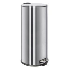 1x Chrome 30L Rond Acier