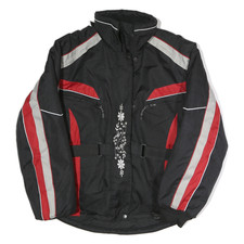 Femmes Noir et Rouge Polyester