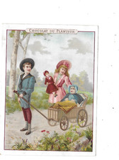 ancien chromo publicitaire
