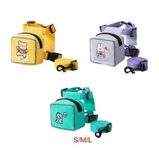 Harnais de sac à dos pour chien avec laisse auto-porteur pour animaux de