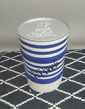 Tonneau Baril Fût de Décoration Marinière Bleu & Blanc "Jean Paul Gaultier"  60l