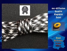 paracorde NOIR Et BLANC 550