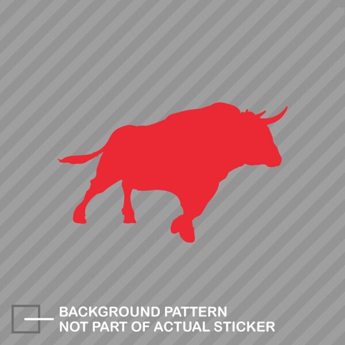 Bull sticker decal vinyl - bull,