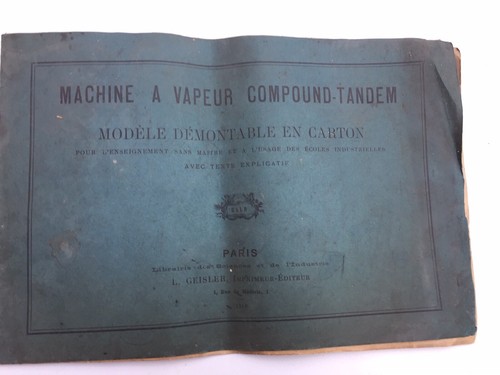 Machine vapeur compound - à,