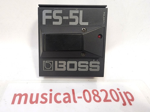 Boss latching footswitch - fs-5l,