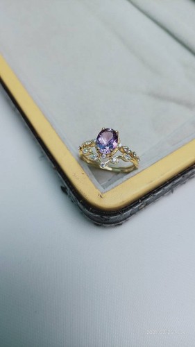 Bague alexandrite taillée