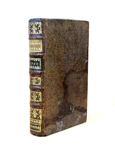 Almanach royal année - almanach, 1760