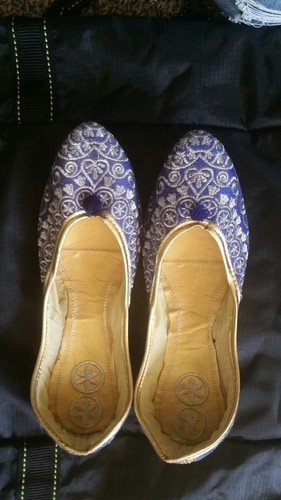 Hand embroidered womens - , shoes