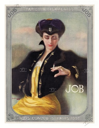 Papier cigarette job - papier,