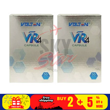 2 x capsule Volten VR4 extrait de gingembre noir à base de plantes santé géné...