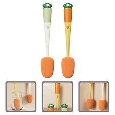  2 Pcs Brosse Nettoyante Pour Gourde Goupillon Bouteille Nettoyage
