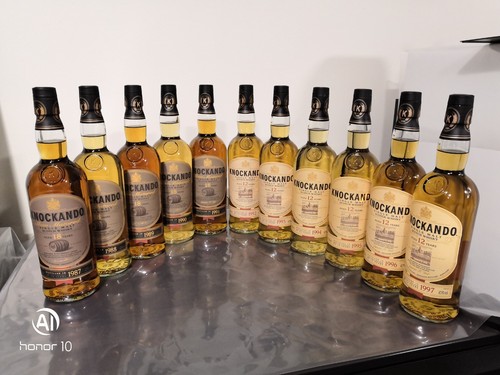 Bouteilles whisky knockando - bouteilles,