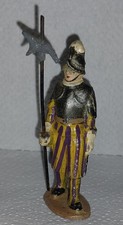 FIGURINE SOLDAT QUIRALU 1950 GARDE SUISSE HALLEBARDE ANNÉE SAINTE PROCESSION PAP
