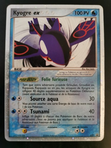 Carte pokémon kyogre ex - pokémon,,