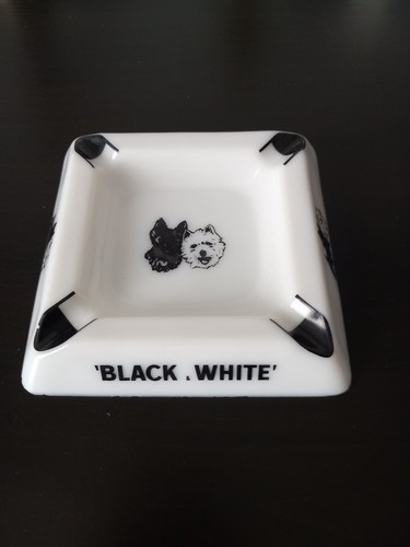 Cendrier black white objet - cendrier, &