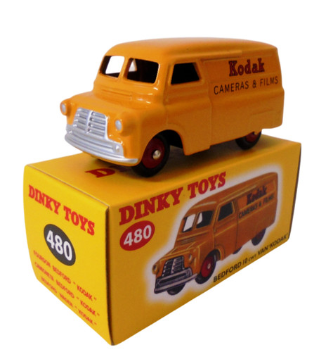 Bedford cwt van kodak dinky - cwt,
