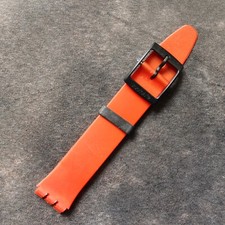 Bracelet montre SWATCH New gent 19,8/17 mm - Rouge - B3A-23