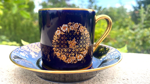 Ancienne tasse cafe et - tasse,