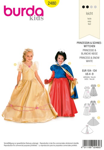 Patron couture princesse et - patron, de