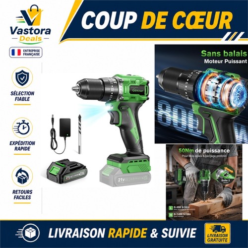 Ginour perceuse visseuse - perceuse-visseuse, à