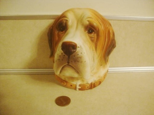 Vintage lefton saint bernard - lefton,