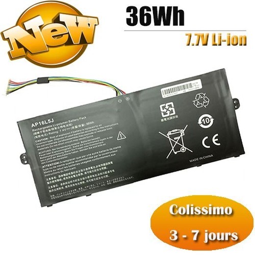 Ap16l5j batterie pour acer - pour,