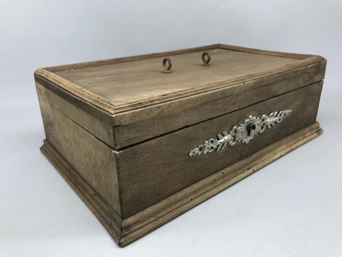Ancien coffret noyer - ancien,