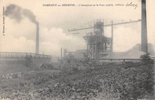 CPA 54 DOMBASLE L'AEROPLANE ET LE PONT MOBILE