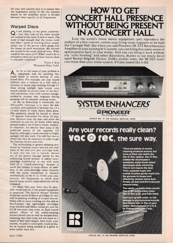 Pioneer 303 reverberation - -,