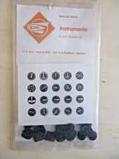 SERIE 20 DECALS INSTRUMENT TABLEAU DE BORD POUR AUTO MOTO AVION DIAMETRE 9mm